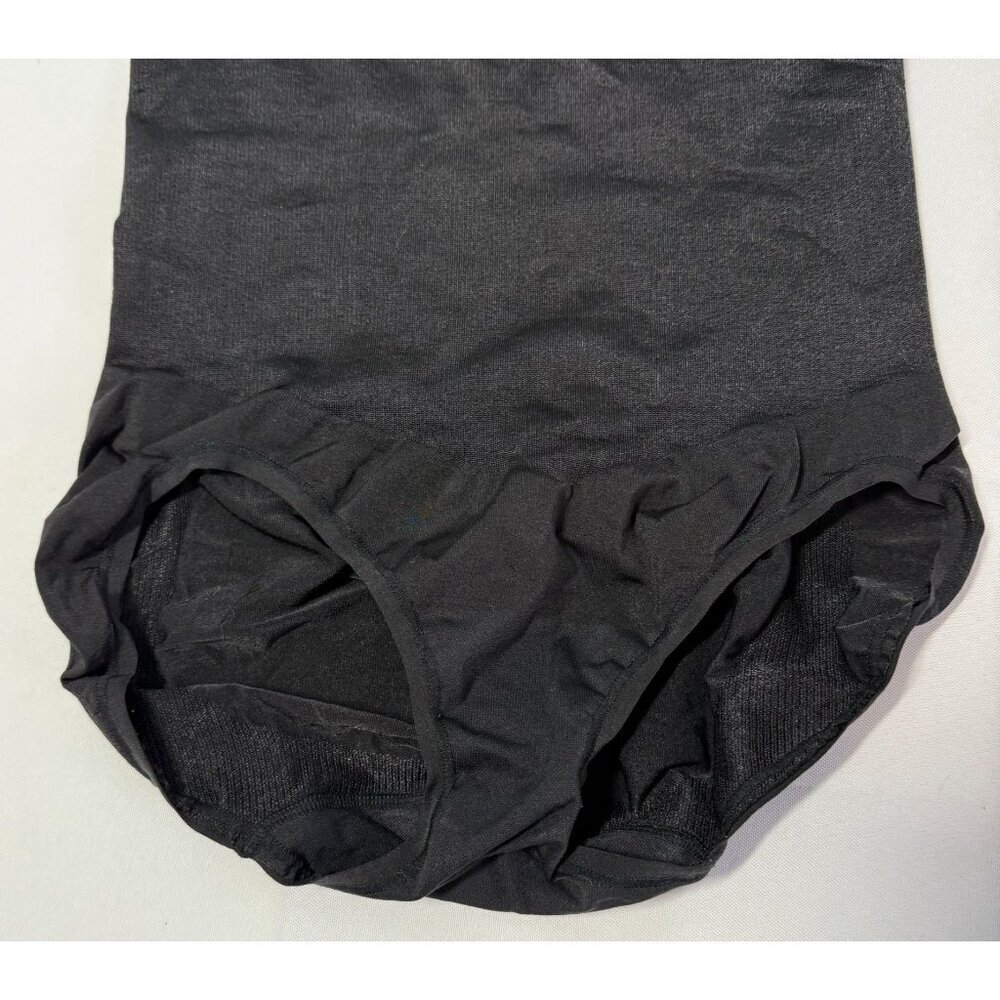 Madianform Womens High-Waisted Black Shapewear Briefs Medium - Picture 4 of 6